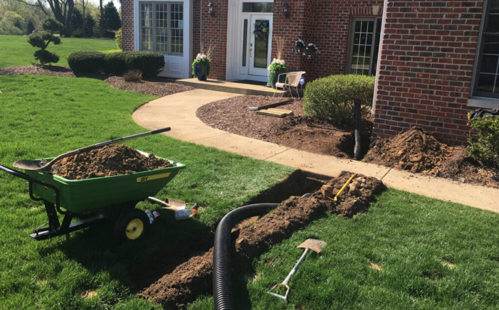 Benefits Of Burying Running Downspouts