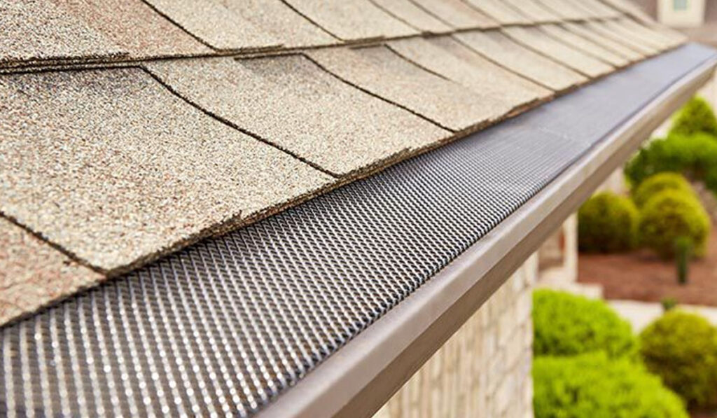 Installing Downspout Screens And Gutter Guards Reduces Gutter Cleaning